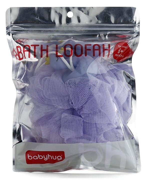 Babyhug Baby Bath Loofah - Purple
