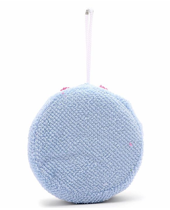 Babyhug Bath Sponge Rabbit Face - Blue & Pink