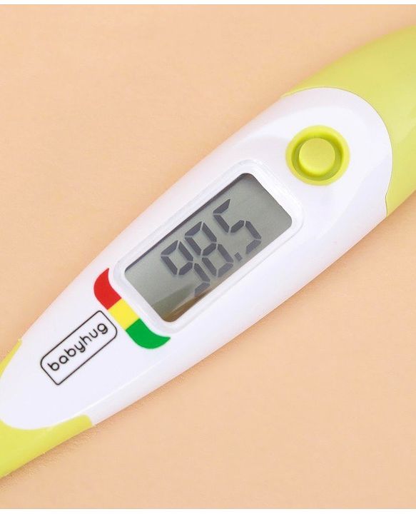 Babyhug Flexi Digital Thermometer - Yellow