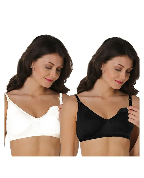 Morph Maternity Pack Of 2 Leak Proof Maternity Bras White & Black Online in  India, Buy at Best Price from  - 3546228