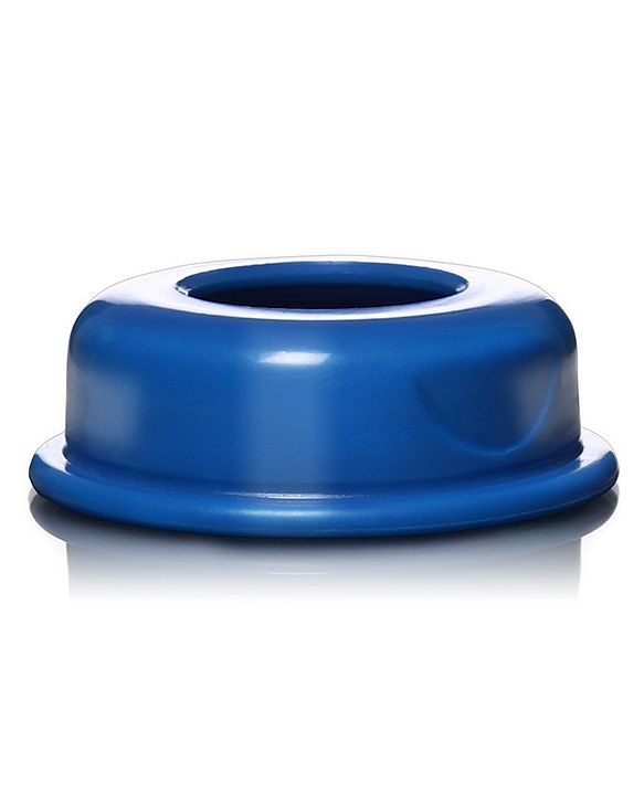 Babyhug Standard Neck Glass Feeding Bottle Blue - 250 ml
