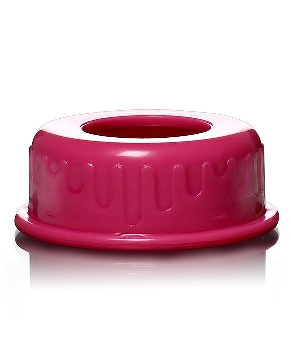 Babyhug Standard Neck Glass Feeding BottlePink - 250 ml