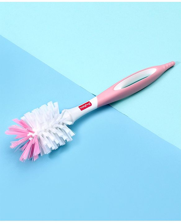 Babyhug Bottle Cleaning Brush - Pink