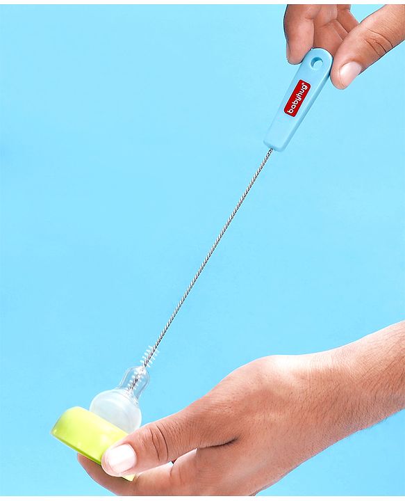 Babyhug Nipple & Straw Cleaner - Pink & Blue