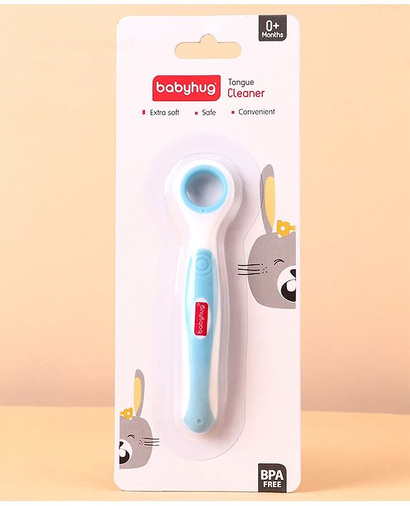 Babyhug Tongue Cleaner Blue