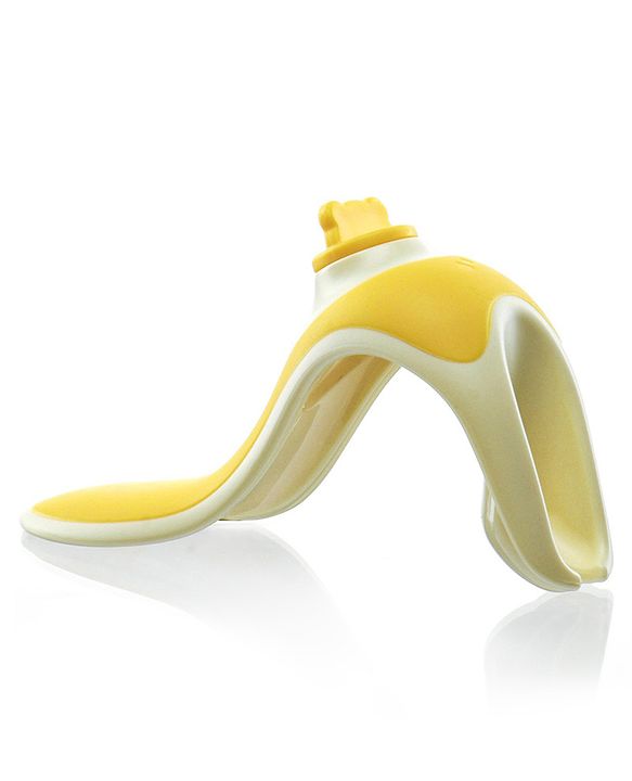 Babyhug Manual Breast Pump with Adjustable Suction & Massage Mode - Yellow