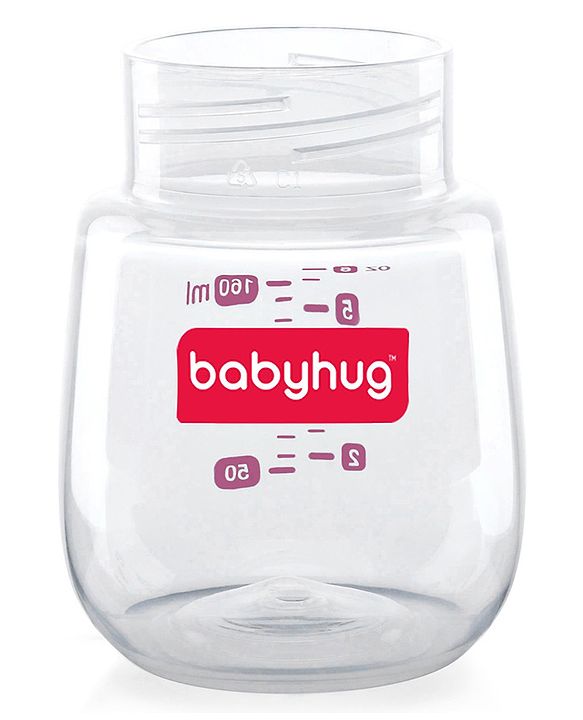 Babyhug Manual Breast Pump with Adjustable Suction & Massage Mode - Yellow