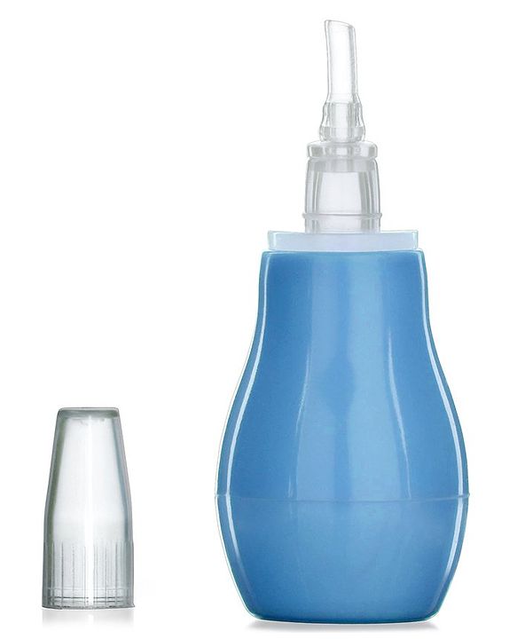 Babyhug Silicone Nasal Aspirator - Blue