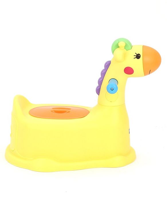 Babyhug Giffee Potty Chair - Yellow