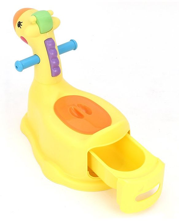 Babyhug Giffee Potty Chair - Yellow