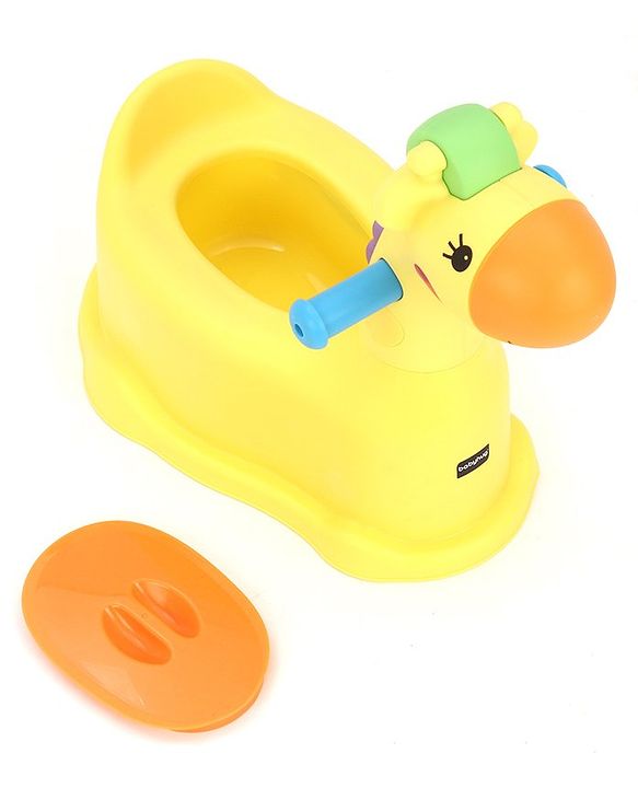 Babyhug Giffee Potty Chair - Yellow