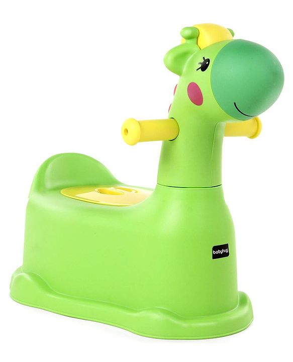 Babyhug Giraffe Shaped Potty Chair - Green