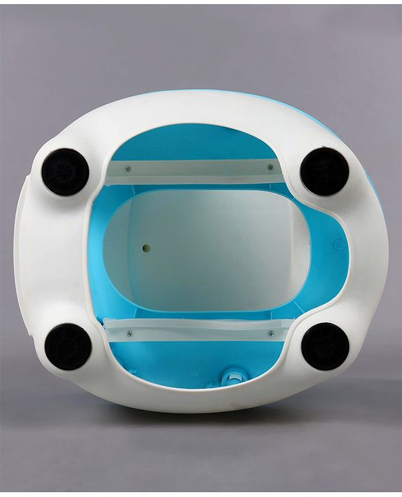 Babyhug Cow Potty Chair - White Blue