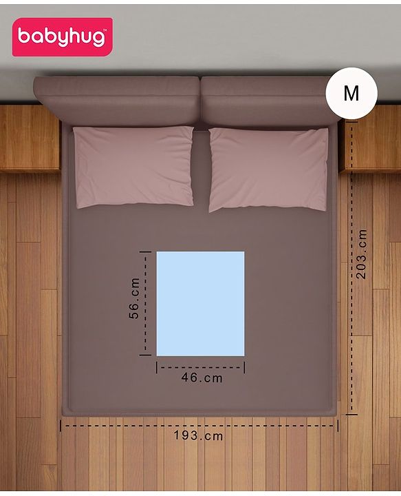 Babyhug Foam Sheet Medium Pack of 2 - Pink Blue