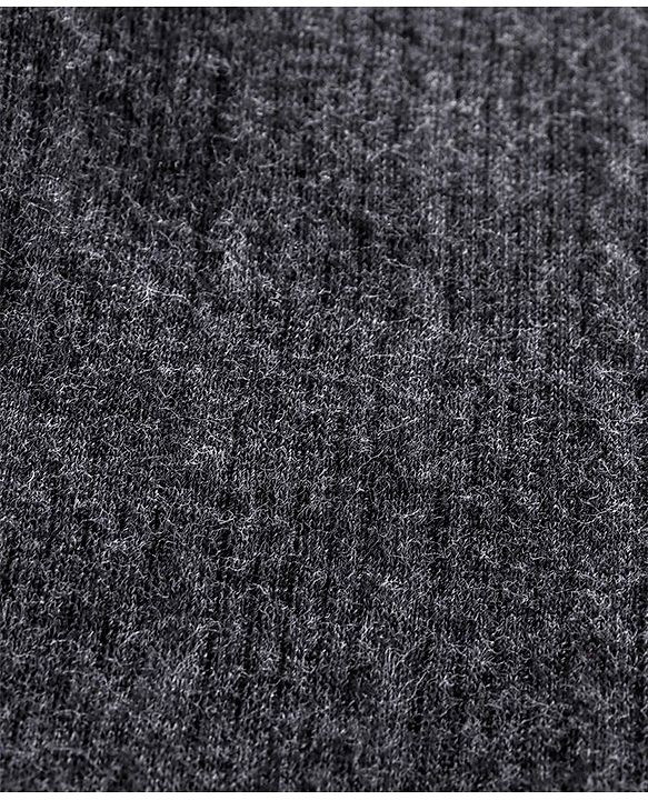 Babyhug Full Sleeves Thermal Vest - Dark Grey