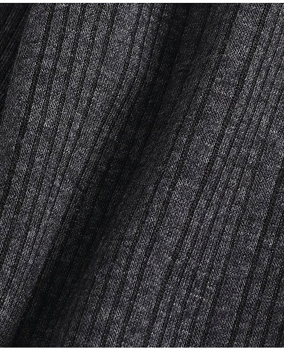 Babyhug Full Length Thermal Bottoms - Dark Grey