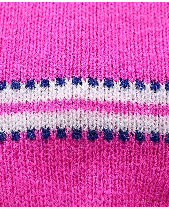 Babyhug Winter Wear Full Length Bottoms - Pink