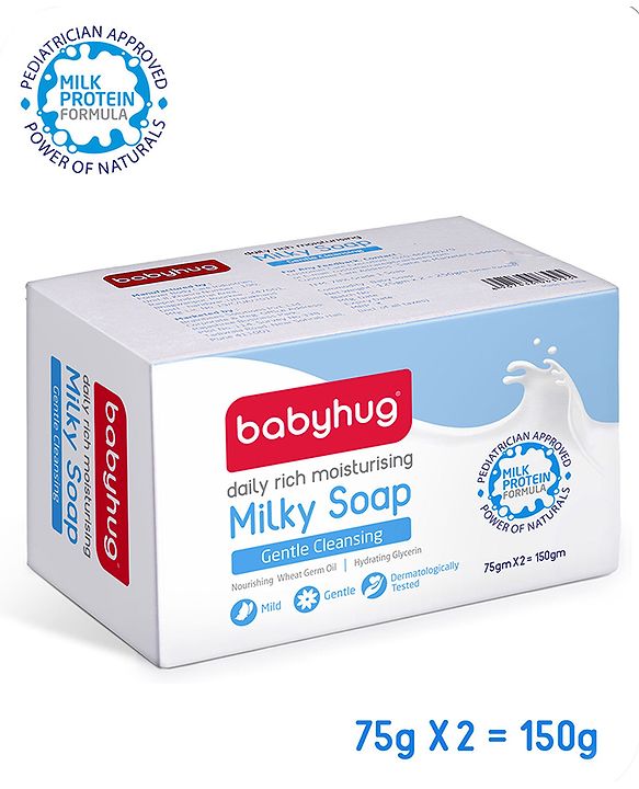 Babyhug Daily Rich Moisturising Milky Soap - 75 g
