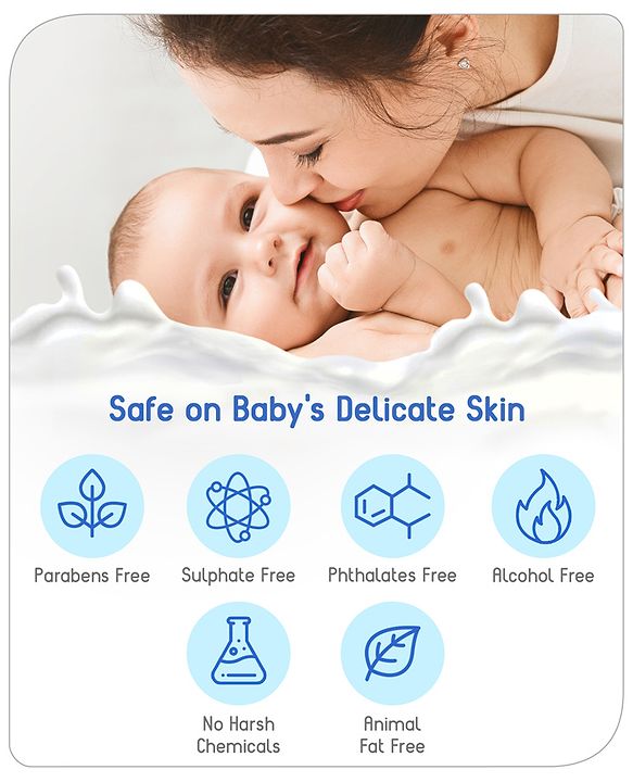 Babyhug Daily Rich Moisturising Milky Soap - 75 g