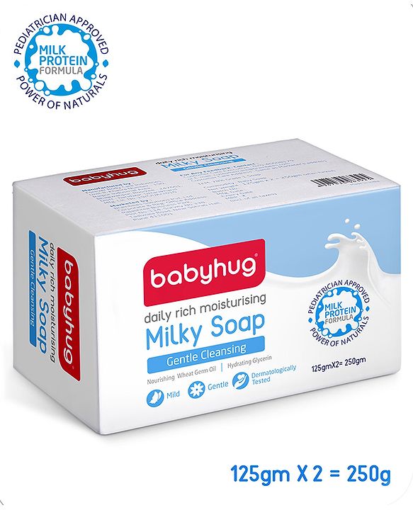 Babyhug Daily Rich Moisturising Milky Soap - 75 g