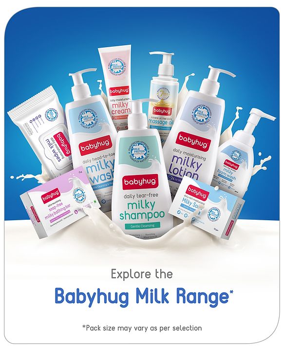 Babyhug Daily Rich Moisturising Milky Soap - 75 g