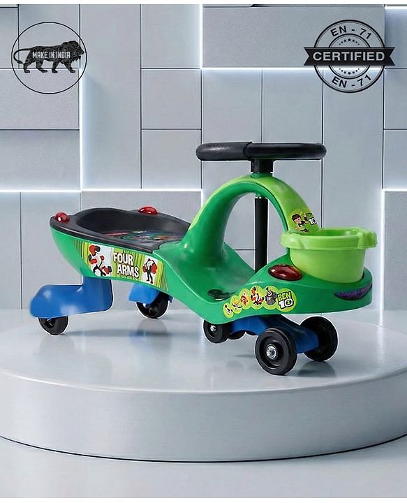Babyhug Ben10 Gyro Swing Car