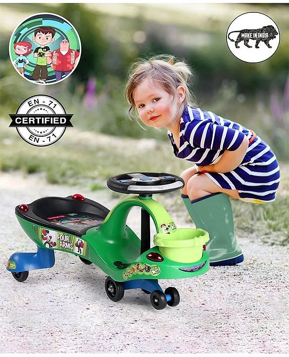 Babyhug Ben10 Gyro Swing Car