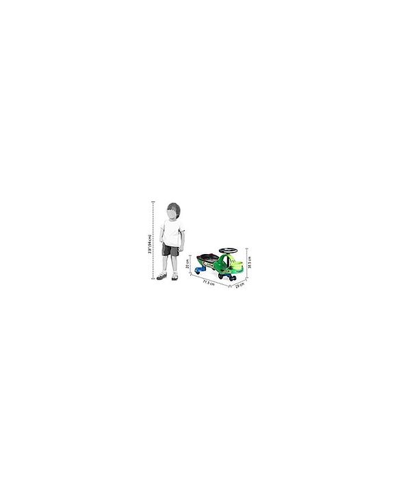 Babyhug Ben10 Gyro Swing Car