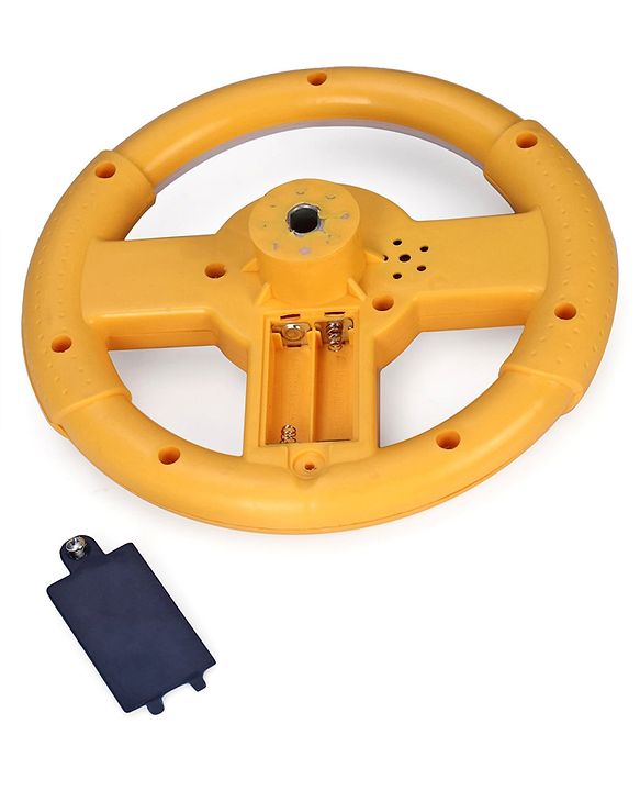Babyhug Mickey Gyro Swing Car - Red Blue