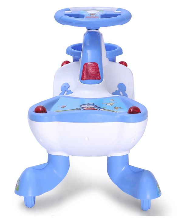 Babyhug Doremon Gyro Swing Car - Red Blue