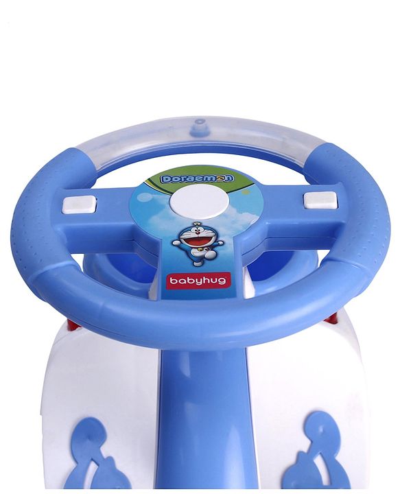 Babyhug Doremon Gyro Swing Car - Red Blue