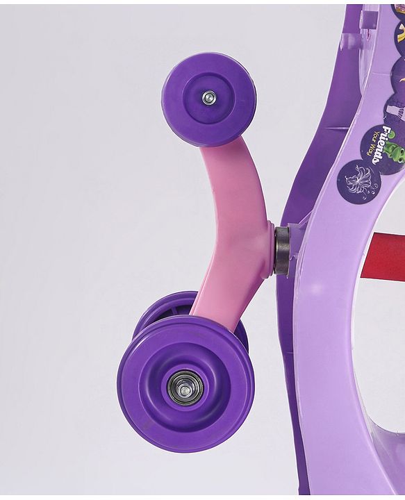 Babyhug Princess Gyro Swing Car - Purple
