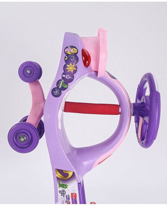 Babyhug Princess Gyro Swing Car - Purple