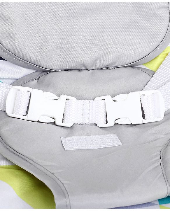 Babyhug Galaxy Electric Swing with Extra Free Motor & Remote - Grey (Without Hanging Toys)