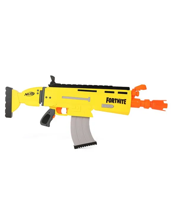 Nerf Fortnite Motorized Dart Blasting AR-L Yellow