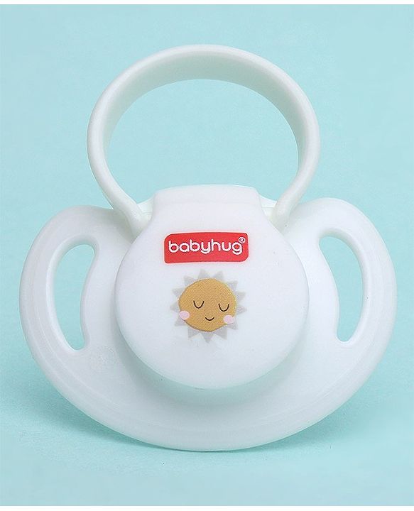 Babyhug Silicone Pacifier Pack of 2 - White