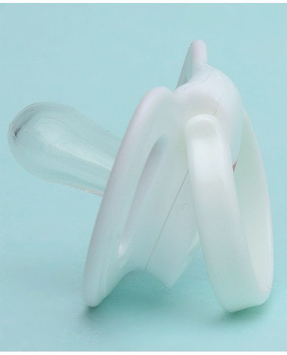 Babyhug Silicone Pacifier Pack of 2 - White