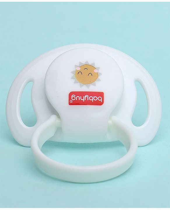 Babyhug Silicone Pacifier Pack of 2 - White