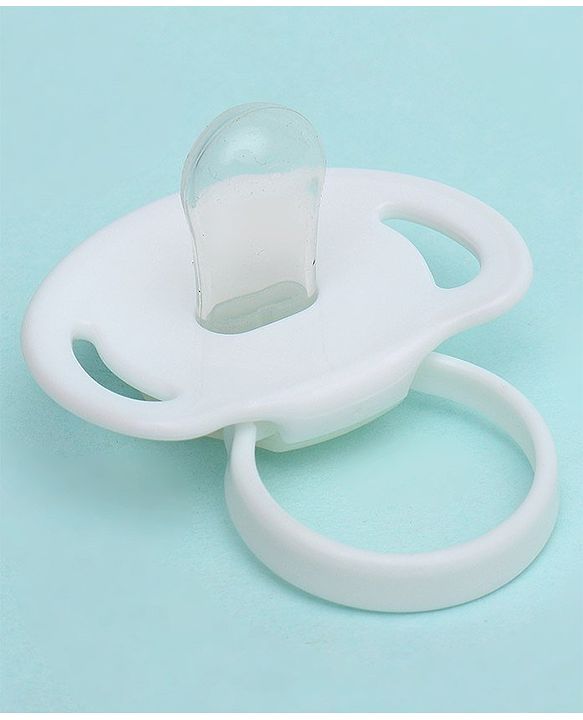 Babyhug Silicone Pacifier Pack of 2 - White