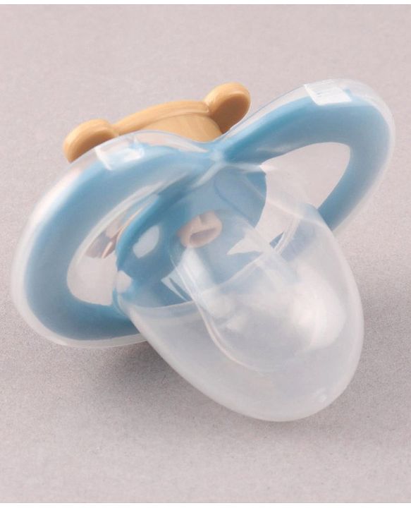 Babyhug Pacifier with Holder - Blue