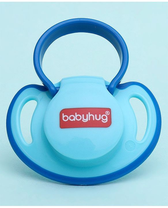 Babyhug Silicone Pacifier With Sterilizer Case Pack of 2 - Blue