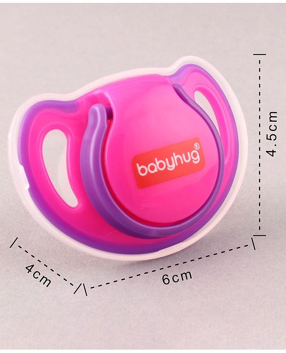Babyhug Silicone Pacifier - Pink