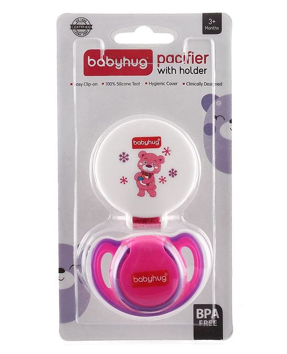 Babyhug Silicone Pacifier - Pink