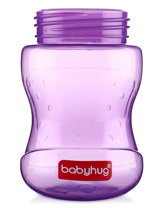 Babyhug Spout and Straw Sipper Set of 2 Pink Purple - 180 ml Each (Colour May Vary)