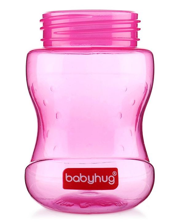 Babyhug Spout and Straw Sipper Set of 2 Pink Purple - 180 ml Each (Colour May Vary)