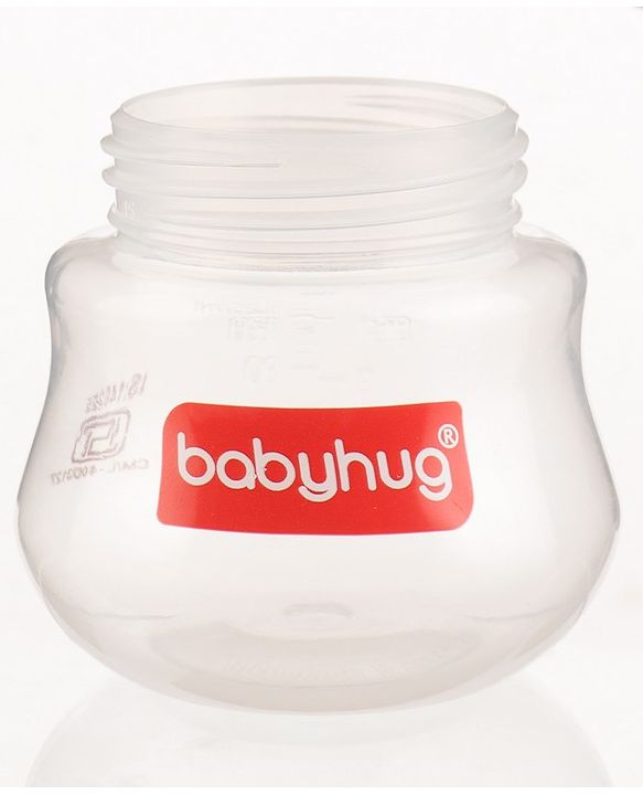 Babyhug Wide Neck Feeding Bottle Blue - 125 ml