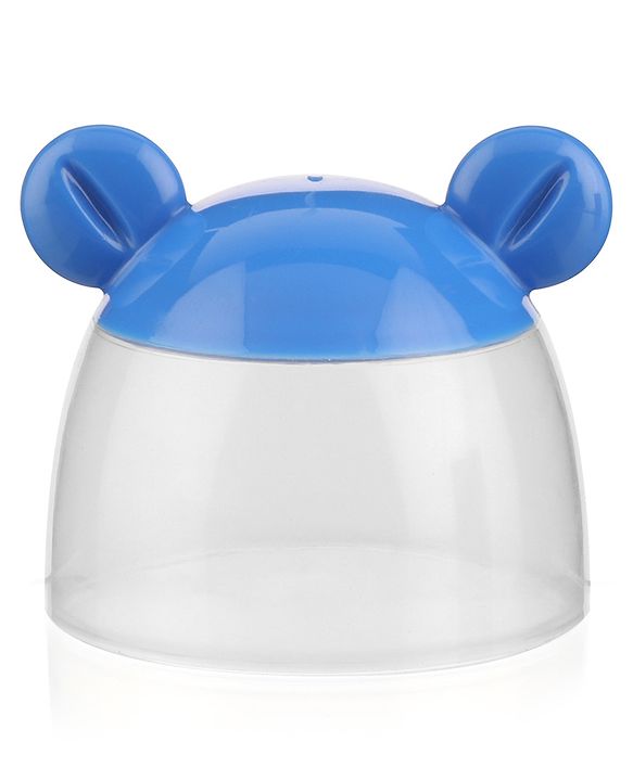 Babyhug Anti Colic Feeding Bottle Hippo Shape Blue - 125 ml