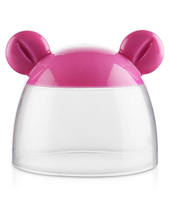 Babyhug Anti Colic Feeding Bottle Bear Shape Pink - 250 ml
