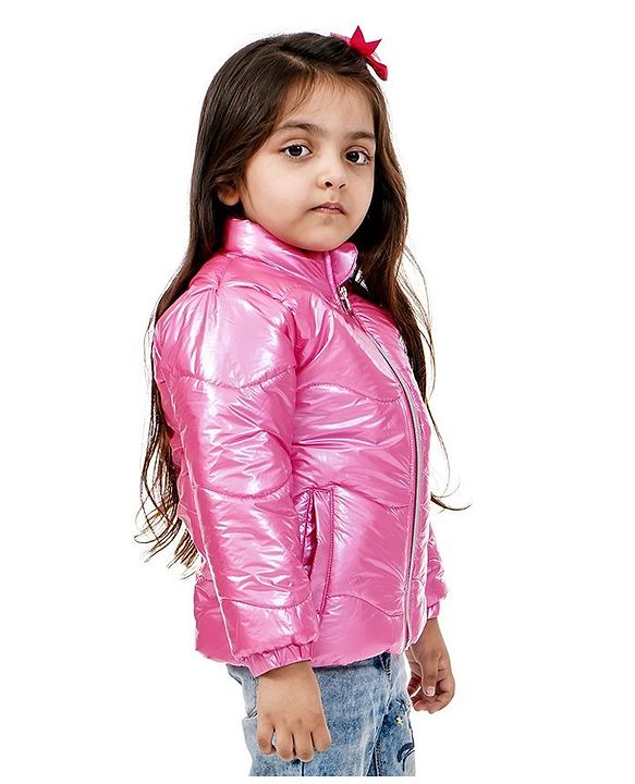 Babyhug Full Sleeves Jacket - Pink