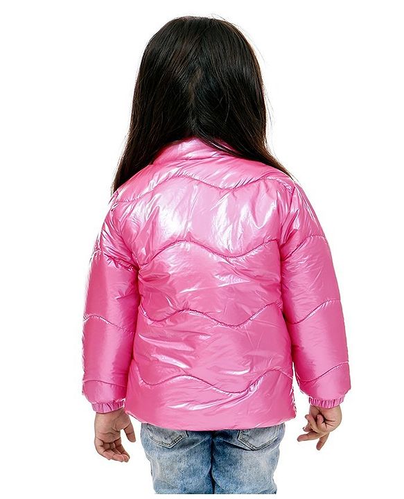 Babyhug Full Sleeves Jacket - Pink
